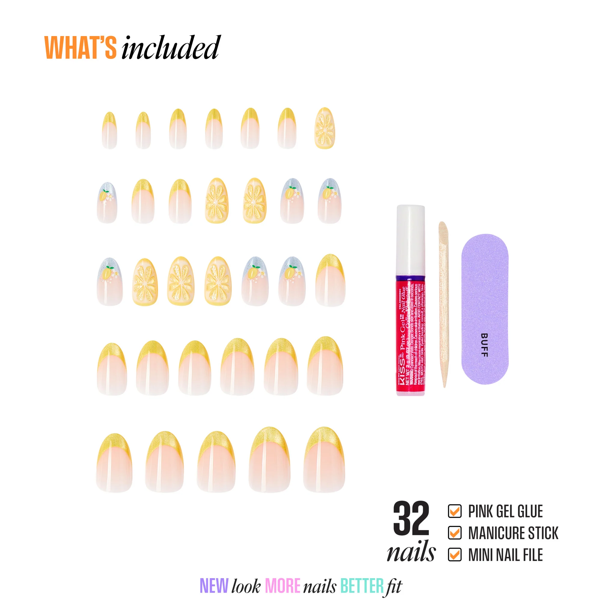 KISS NAIL DRIP Press On Glue Nails - Euphoric Leap - Image 4
