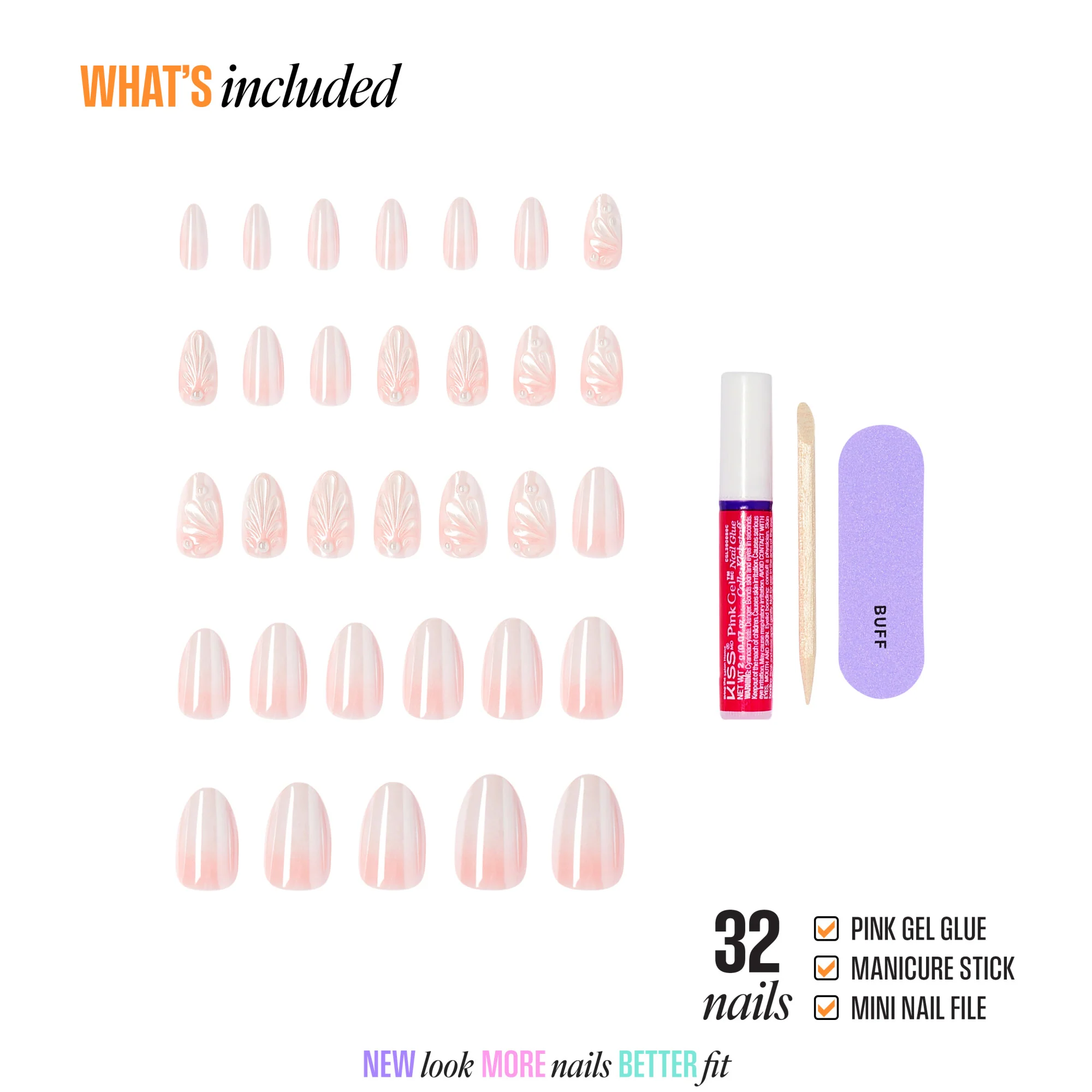 KISS NAIL DRIP Press On Glue Nails - Happy Grove - Image 4