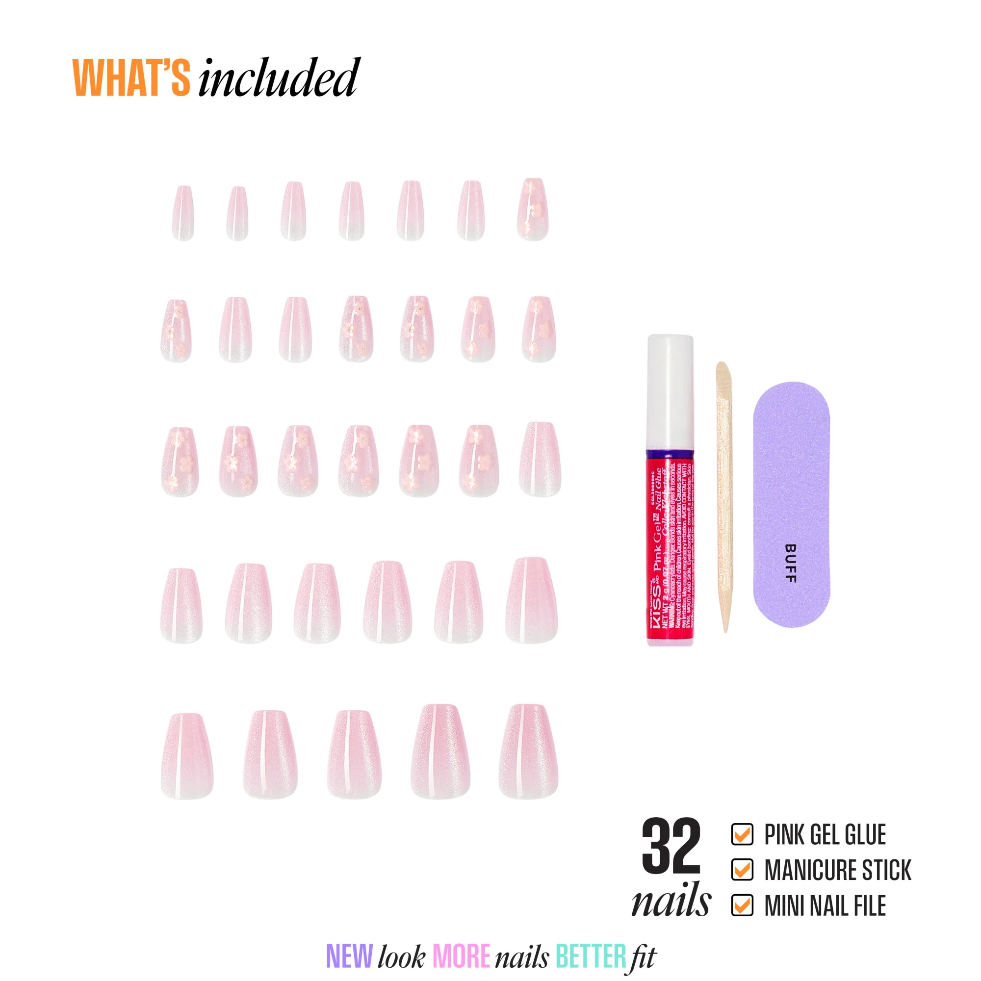 KISS NAIL DRIP Press On Glue Nails - Harmonious - Image 4