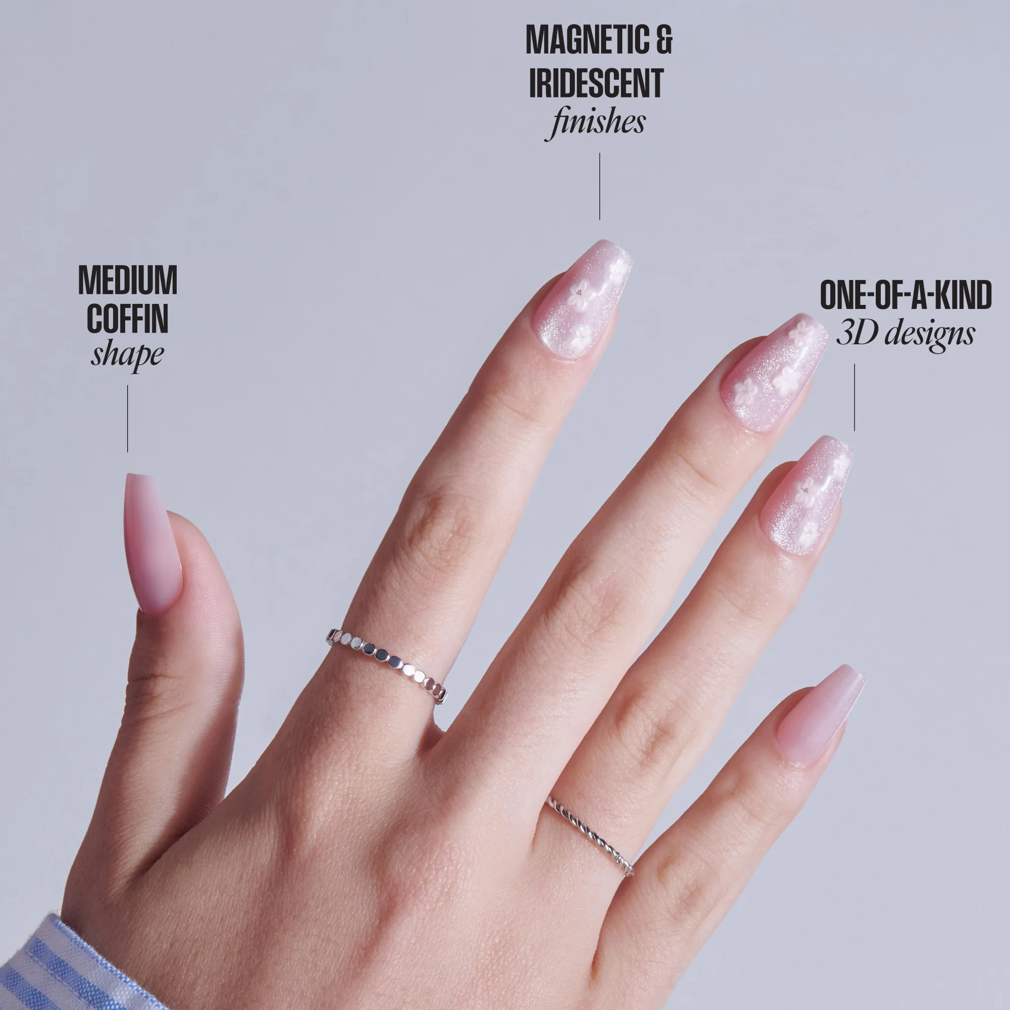 KISS NAIL DRIP Press On Glue Nails - Harmonious - Image 9