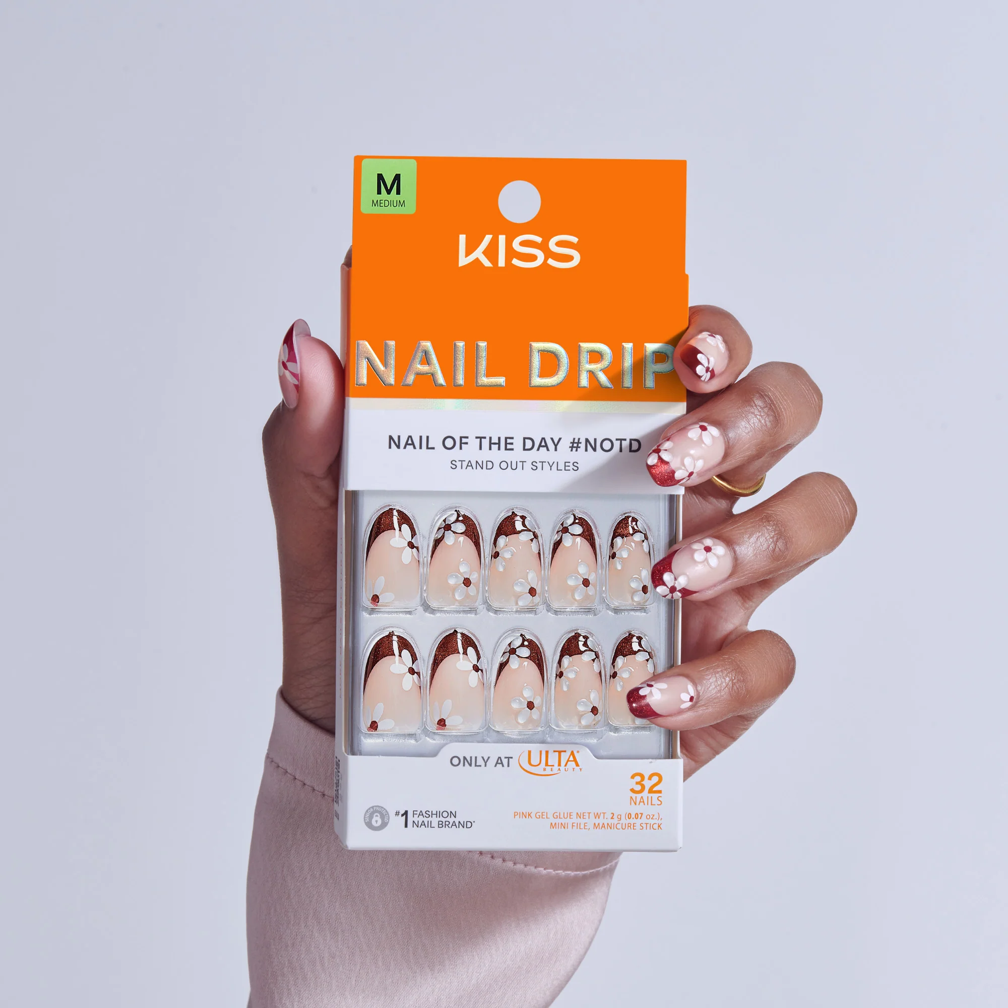 KISS NAIL DRIP Press On Glue Nails - Like-Minded - Image 2