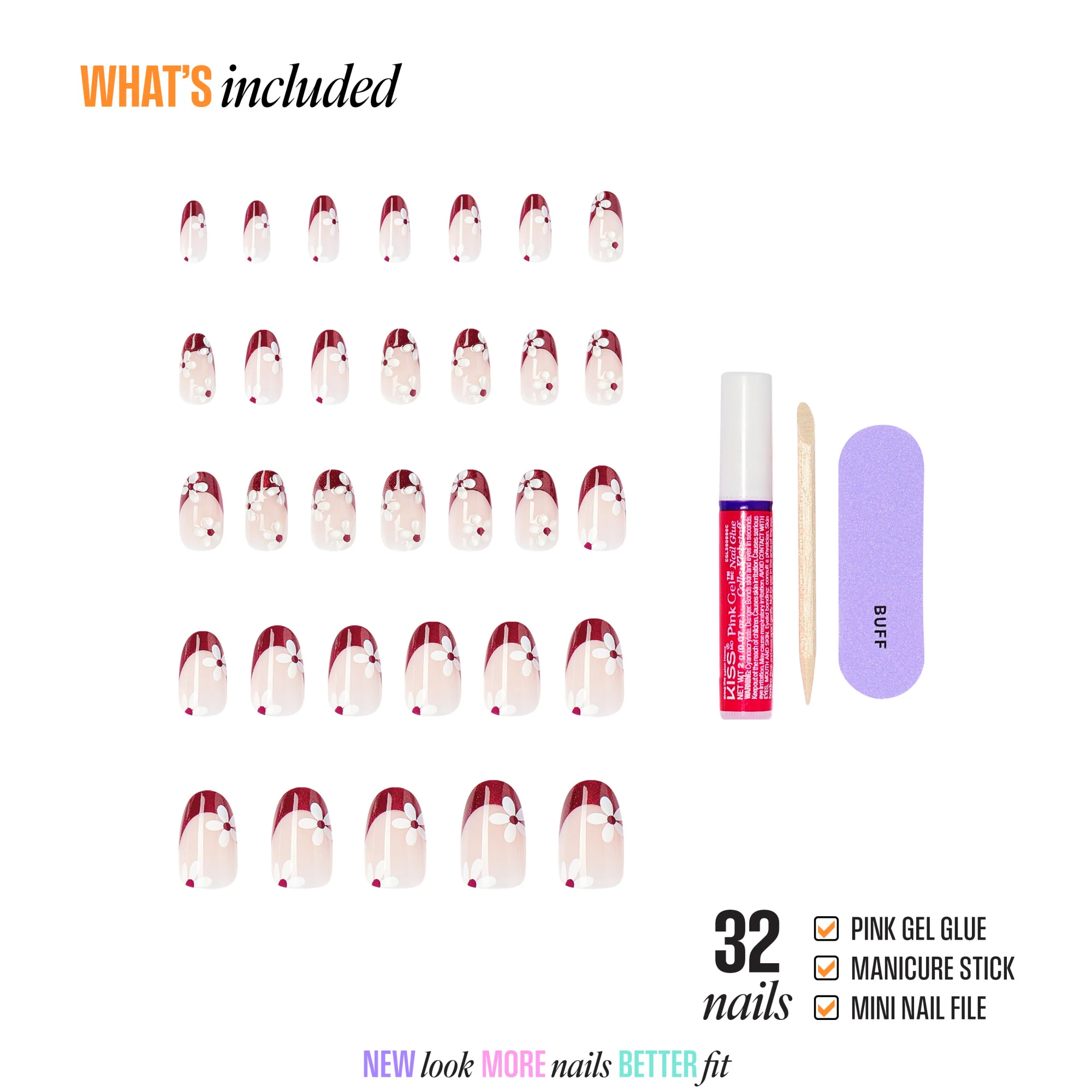 KISS NAIL DRIP Press On Glue Nails - Like-Minded - Image 4
