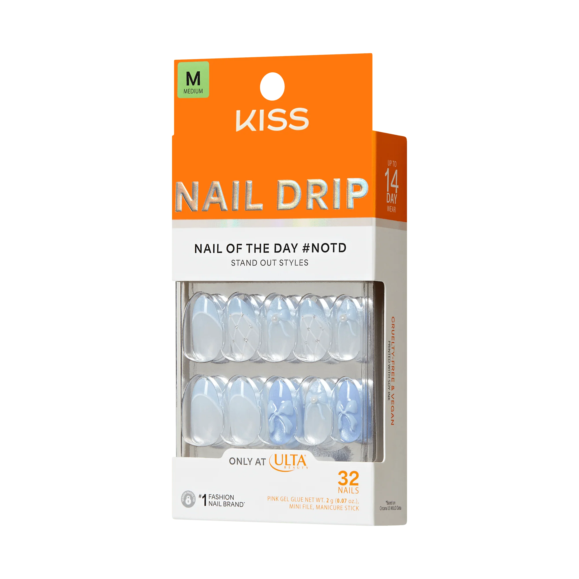KISS NAIL DRIP Press On Glue Nails - Playful Drift - Image 8