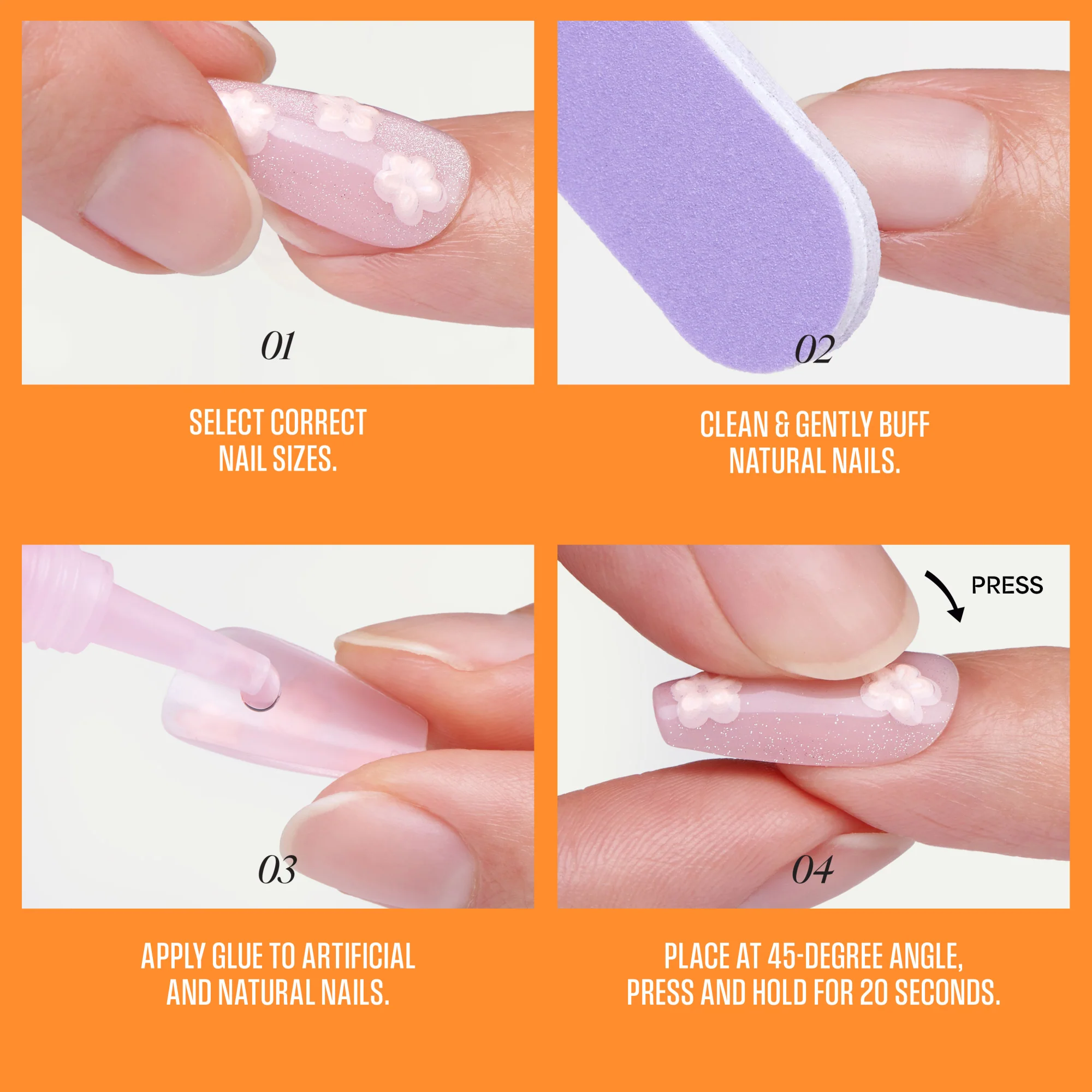 KISS NAIL DRIP Press On Glue Nails - Eternal Drift - Image 10