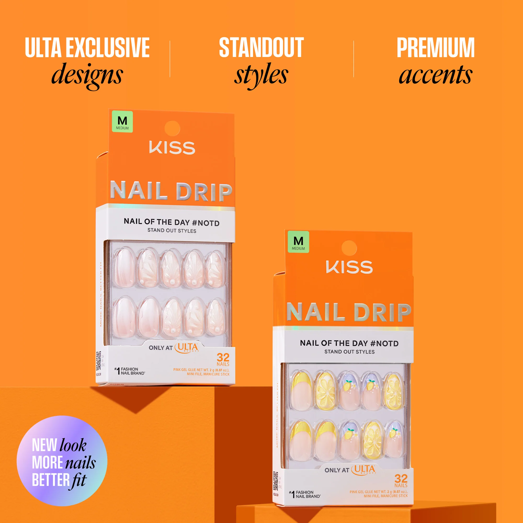 KISS NAIL DRIP Press On Glue Nails - Eternal Drift - Image 11