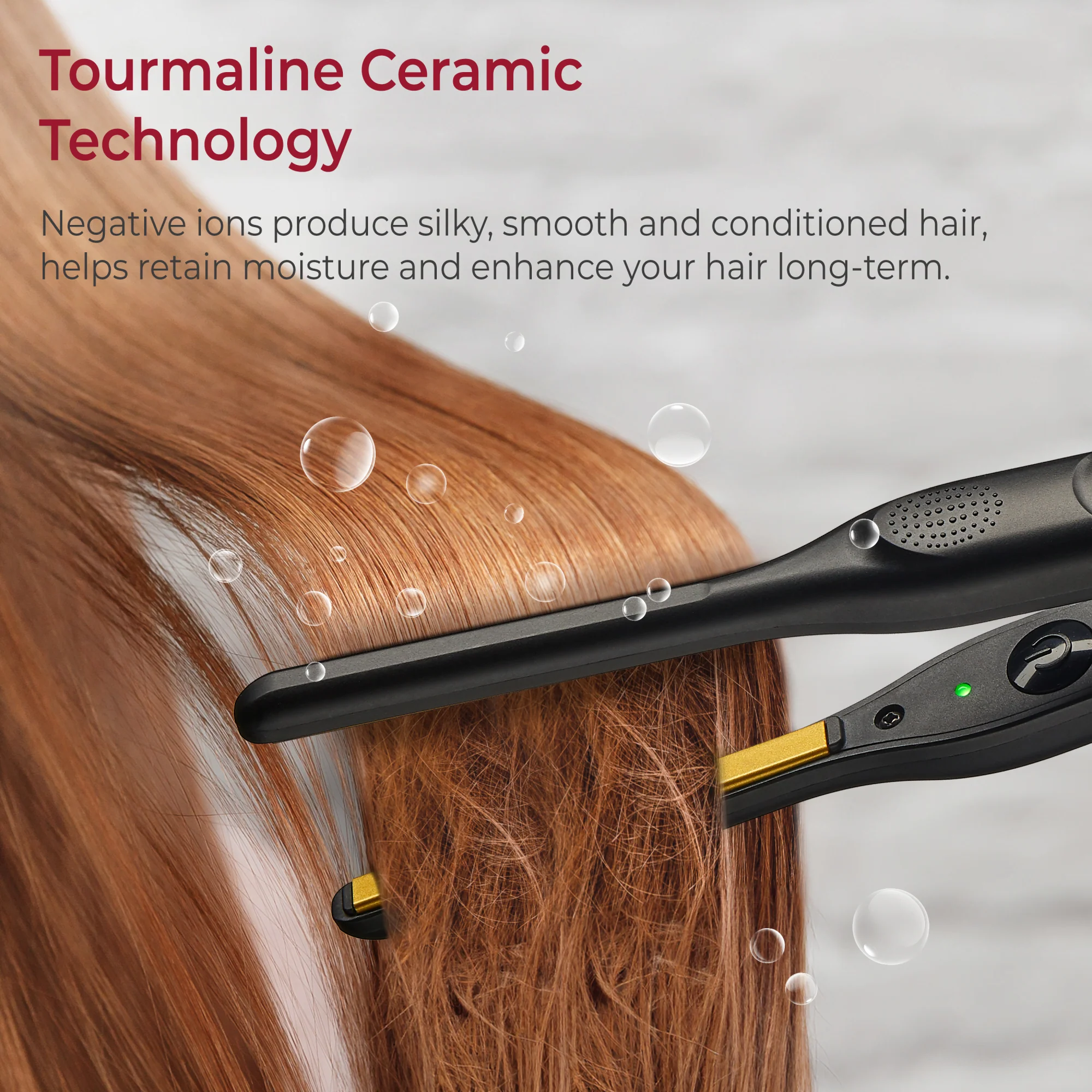KISS PENCIL Pro Styler Ultra-Slim Flat Iron - Image 8