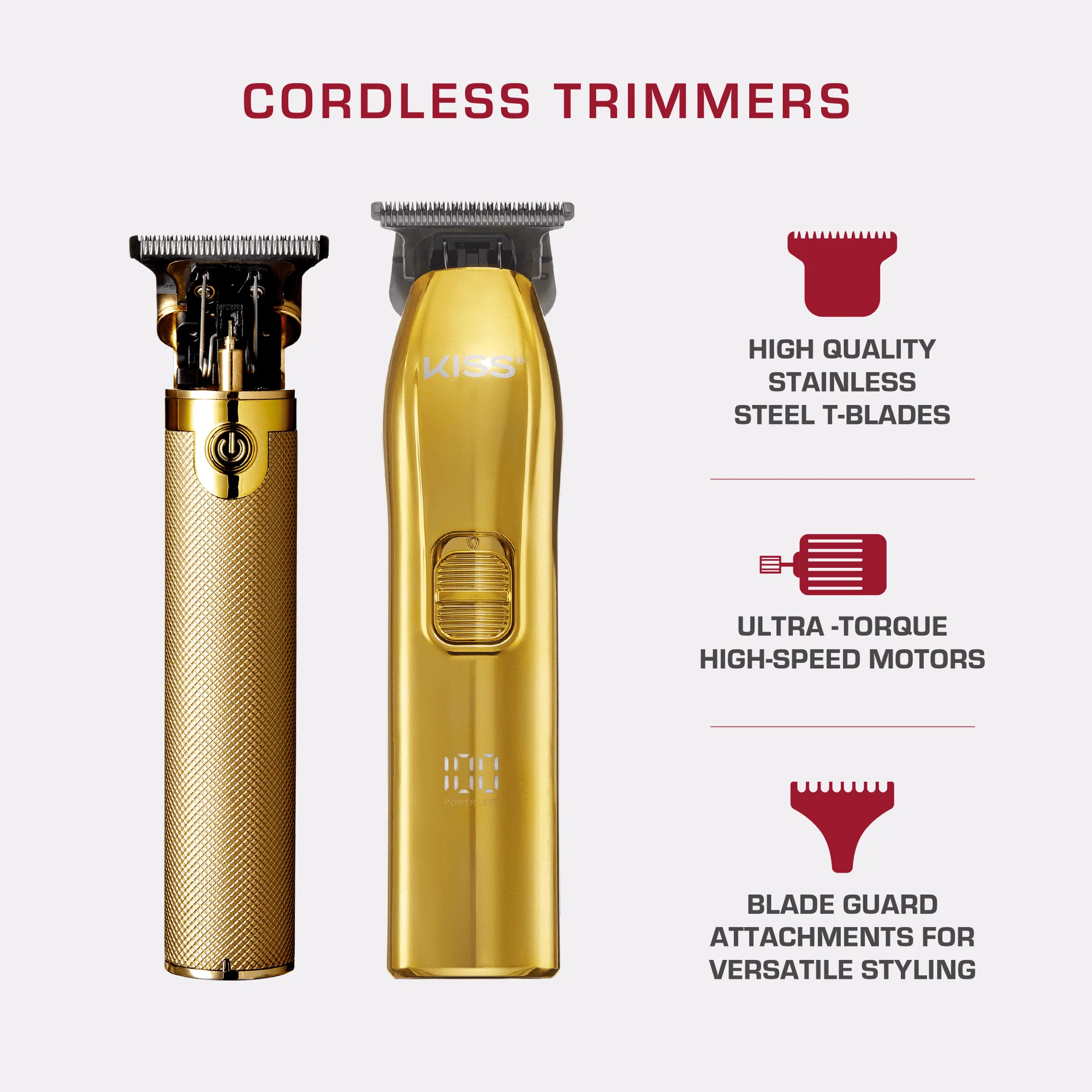 KISS Precision Blade Cordless Trimmer - Image 13