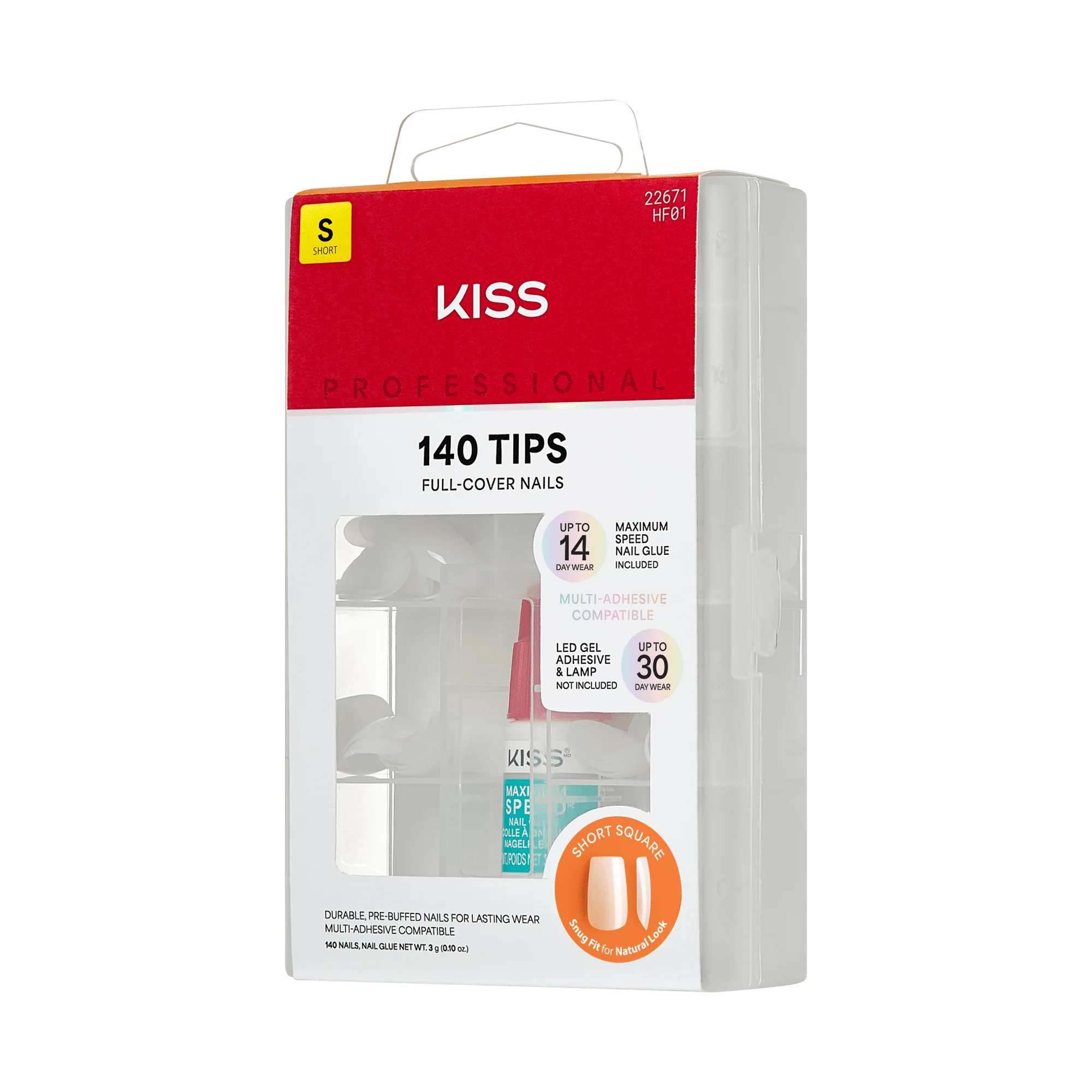 KISS Professional Full Cover Press On Nails - Ordinary Life - Image 5