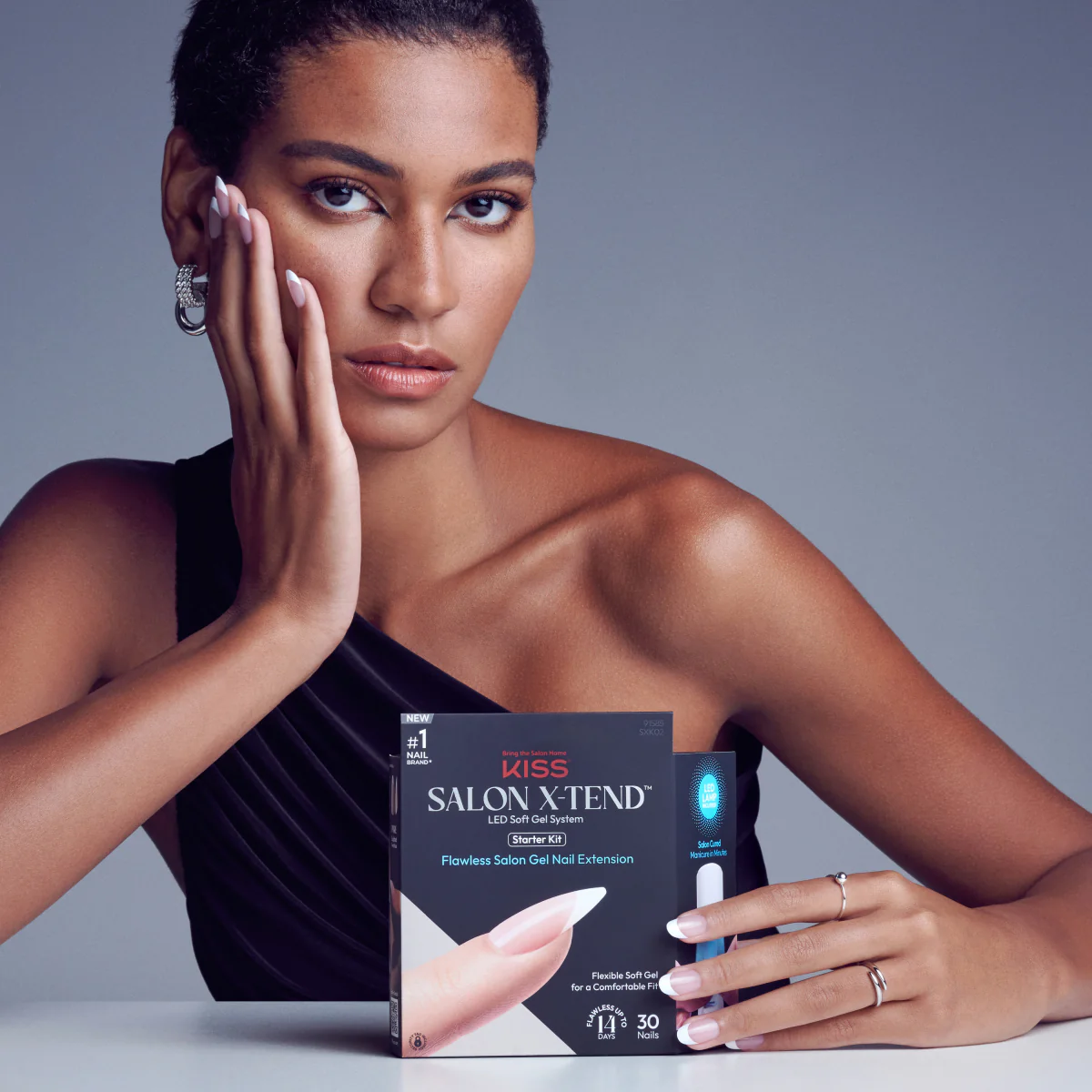 KISS Salon X-tend LED Soft Gel Starter Kit System – Pure - Image 3