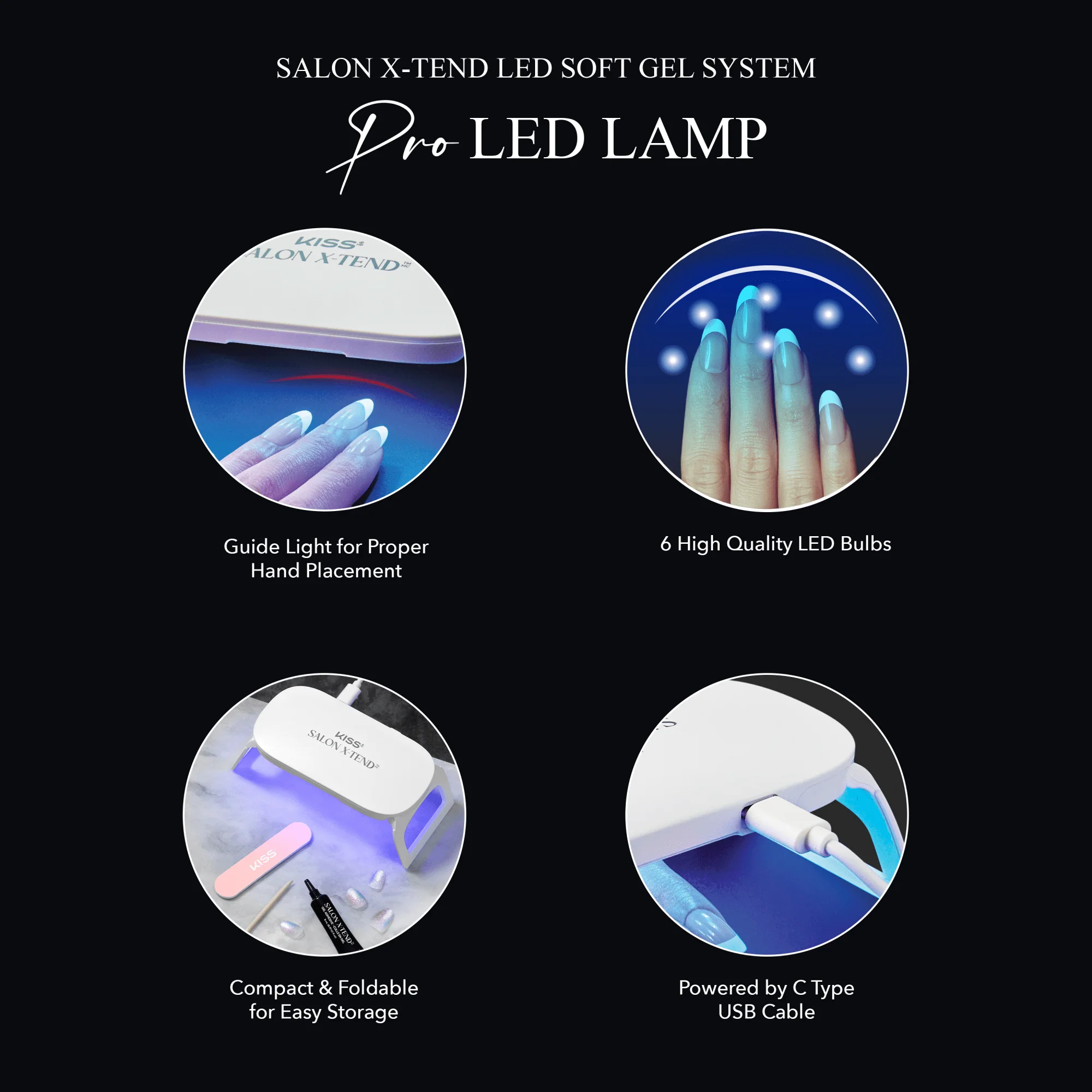 KISS Salon X-tend Pro LED Lamp - Image 6