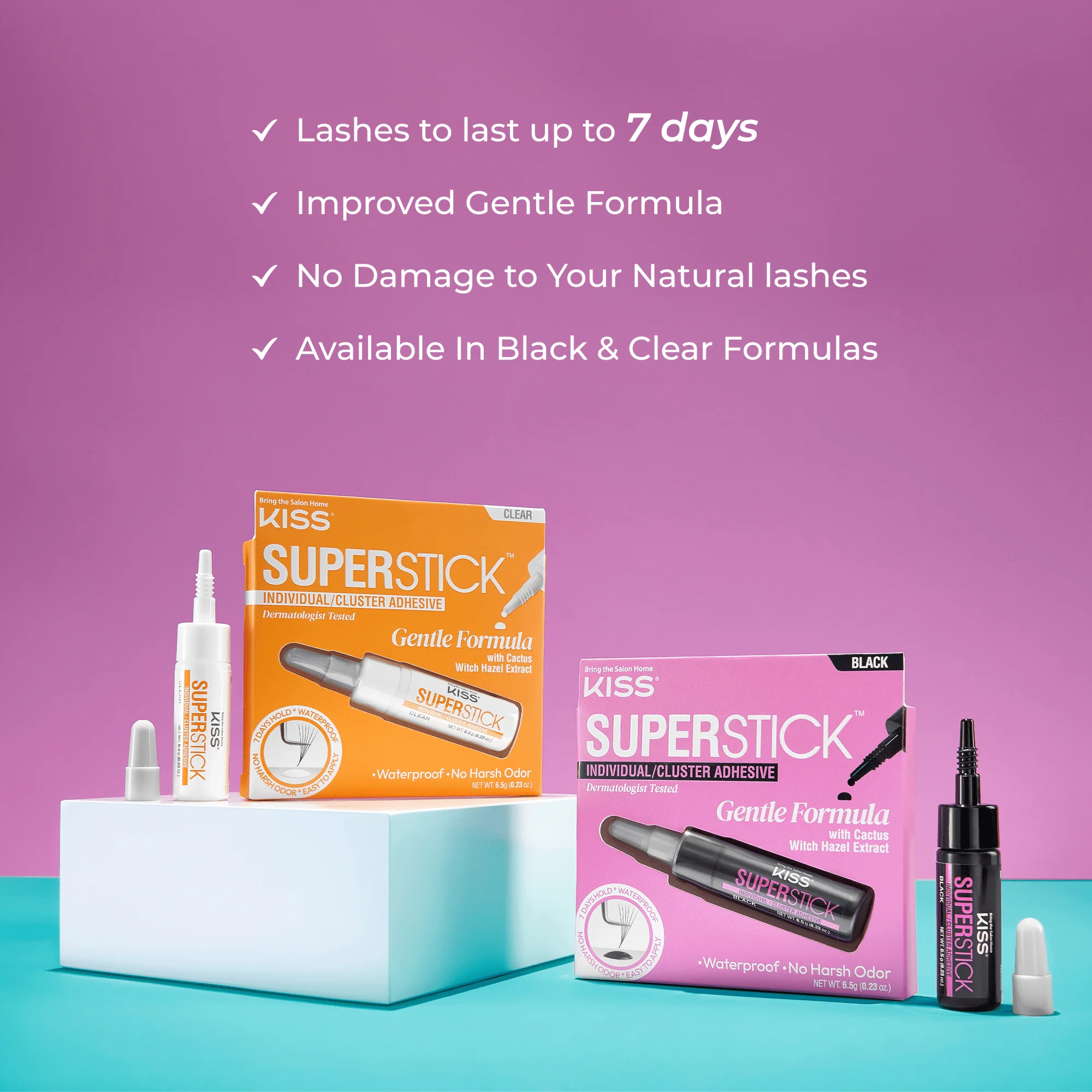KISS SuperStick Lash Cluster Adhesive - Black - Image 12