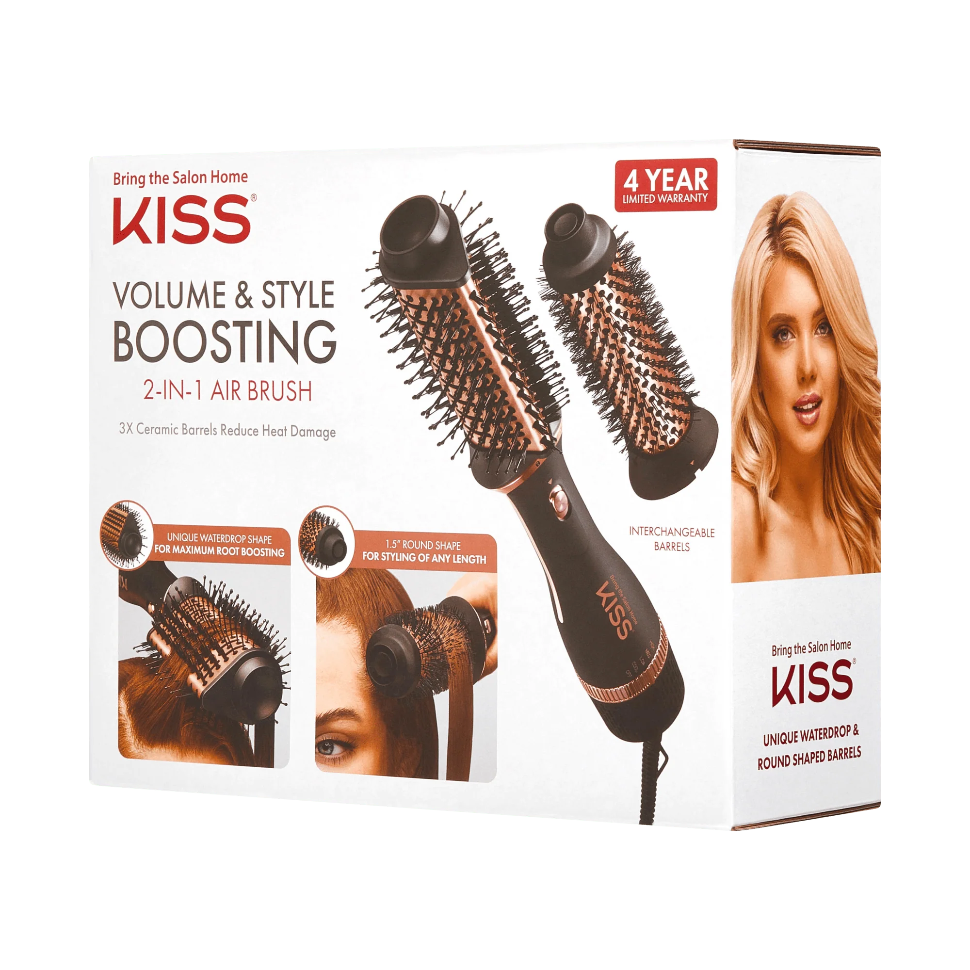 KISS Volume & Style Boosting 2-in-1 Air Brush - Image 7