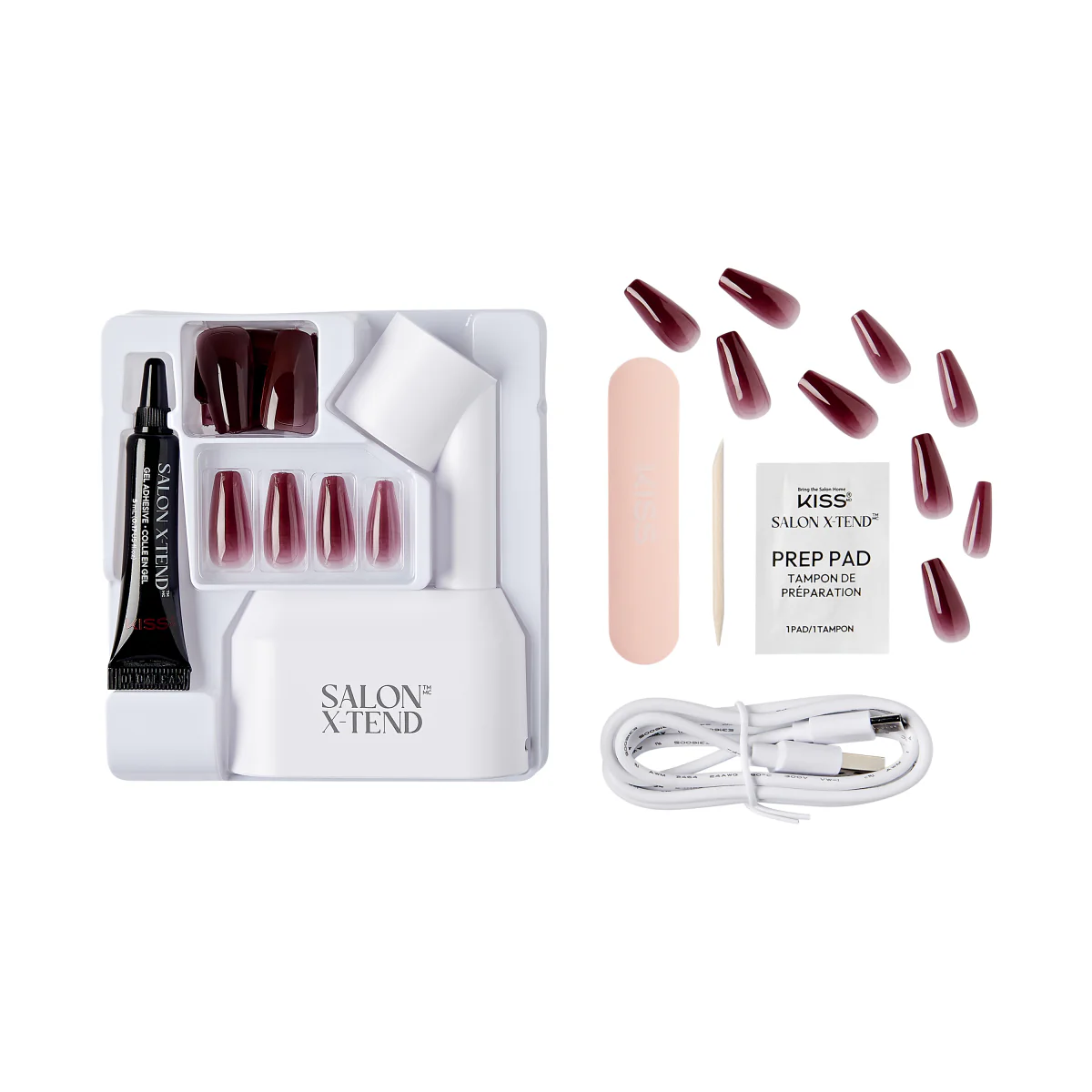 KISS Salon X-tend LED Soft Gel Starter Kit System - Fiat - Image 5