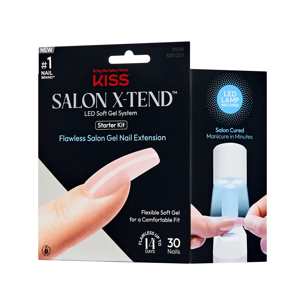 KISS Salon X-tend LED Soft Gel Starter Kit System - Lux - Image 2