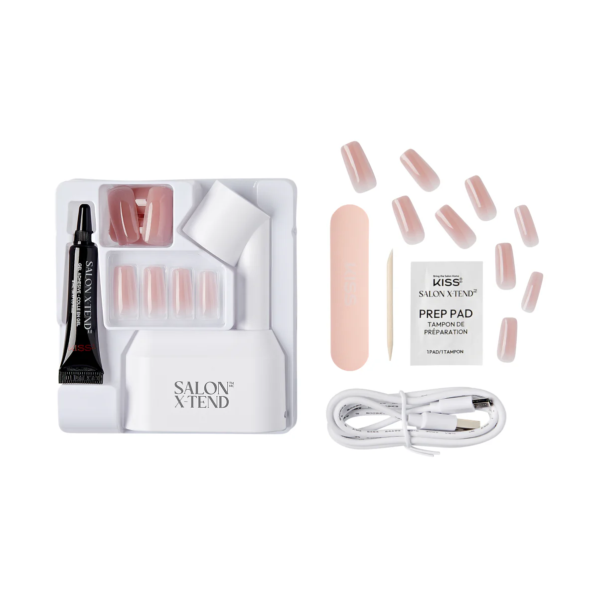 KISS Salon X-tend LED Soft Gel Starter Kit System - Lux - Image 4