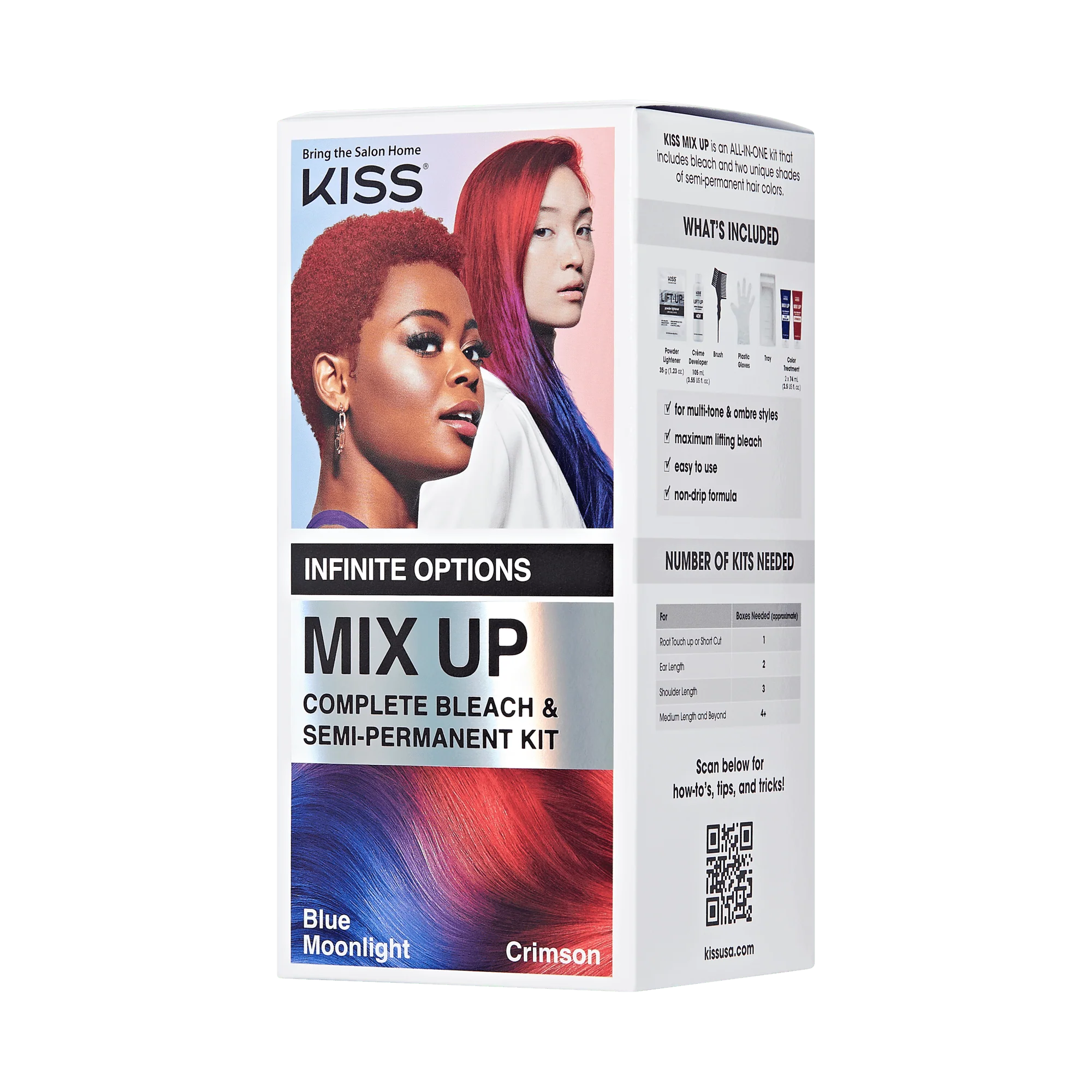 Mix Up Complete Hair Color Kit – Blue Moonlight & Crimson - Image 4