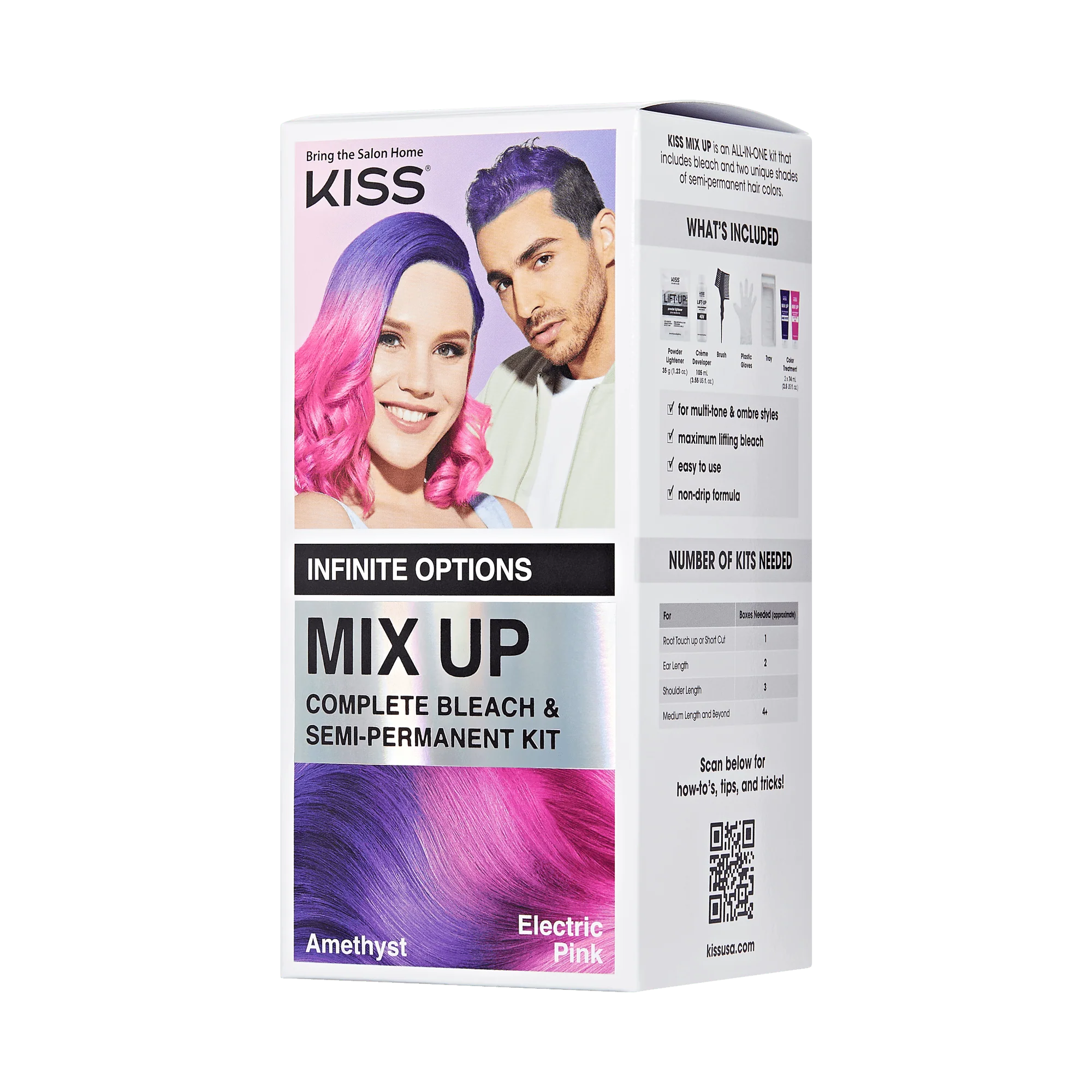 Mix Up Complete Hair Color Kit – Electric Pink & Amethyst - Image 4