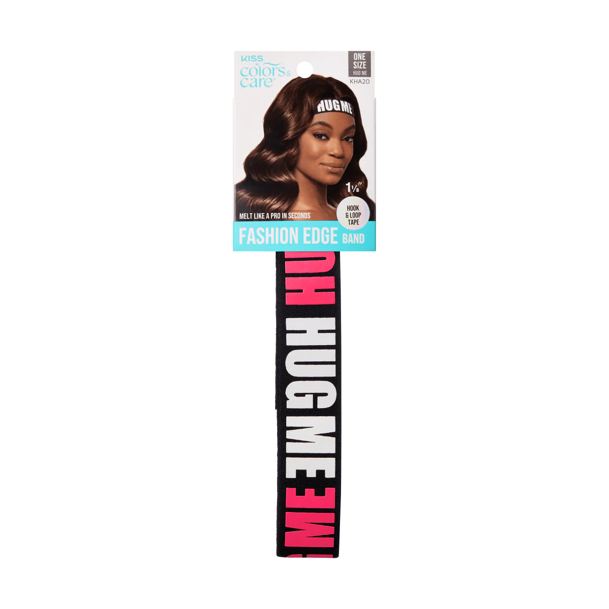 KISS Colors & Care Perfect Melt Elastic Band - Hug me, 1 1/8"