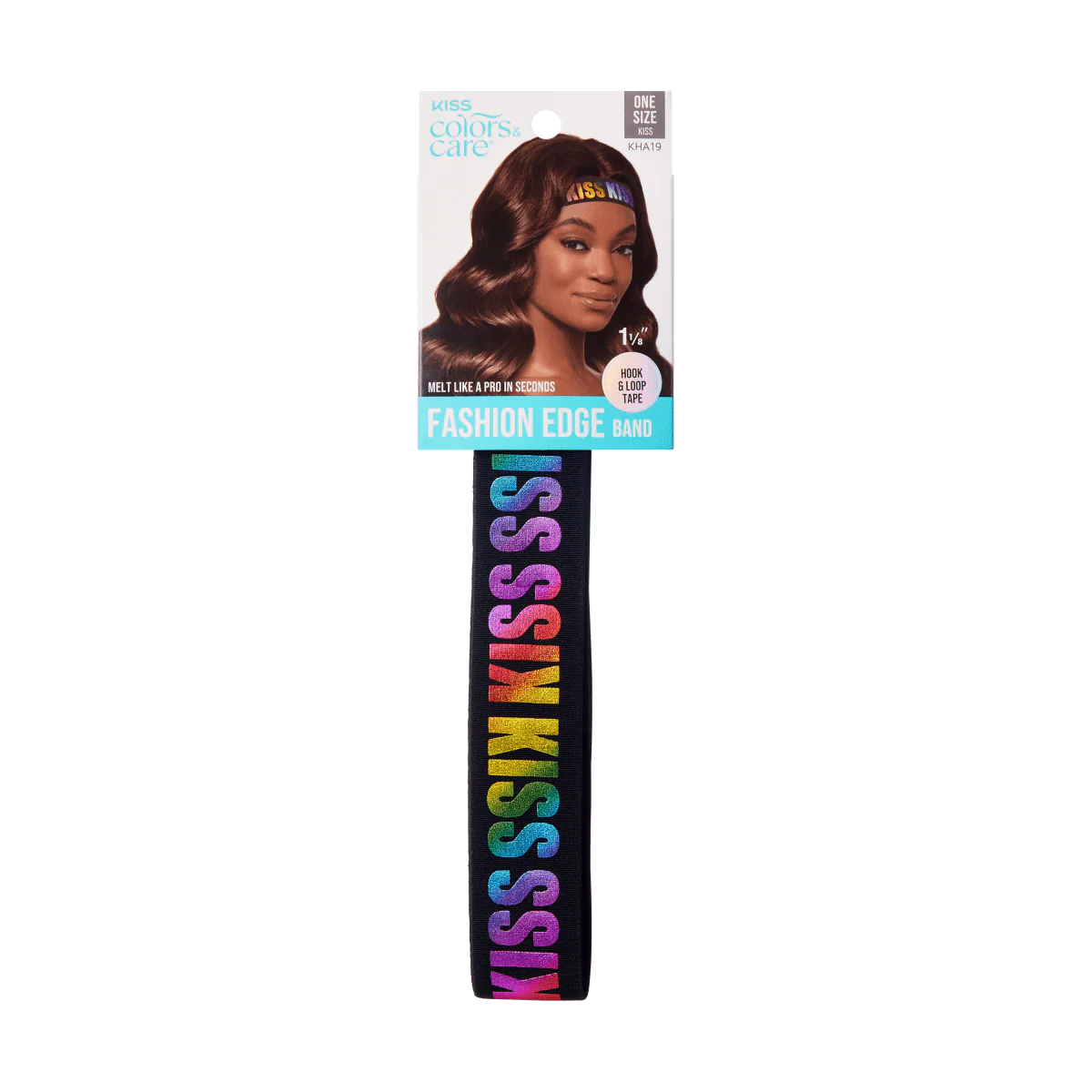 KISS Colors & Care Perfect Melt Elastic Band - KISS, 1 1/8"