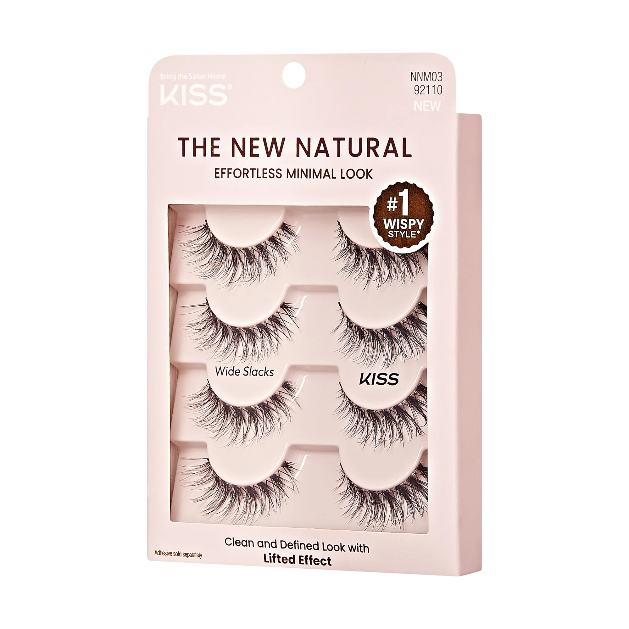 KISS The New Natural - Lash Multipack - Wide Slacks